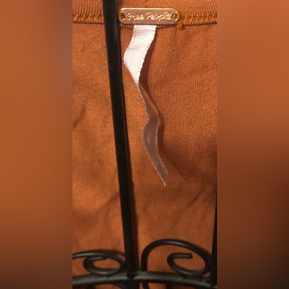 Coral Free People Adjustable Spaghetti Strap Shirt - Picture 3 of 5